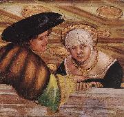 ALTDORFER, Albrecht Lovers ddff oil painting on canvas